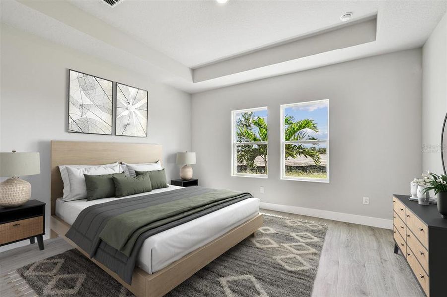 Furnished interior view inside a new home in North River Ranch – Garden Series, Parrish (Image 10). Furnished interior view inside a new home in North River Ranch – Garden Series, Parrish (Image 10).