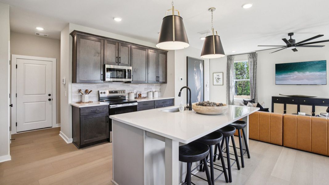 Furnished interior view inside a new home in Spring Branch, Smyrna (Image 15).