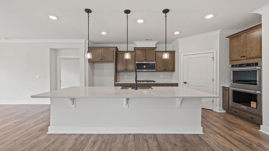 Furnished interior view inside a new home in Cottonwood Ridge, Piedmont (Image 7).