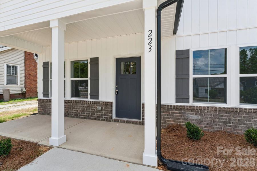 Exterior details and patio area of a home in , Salisbury (Image 15).