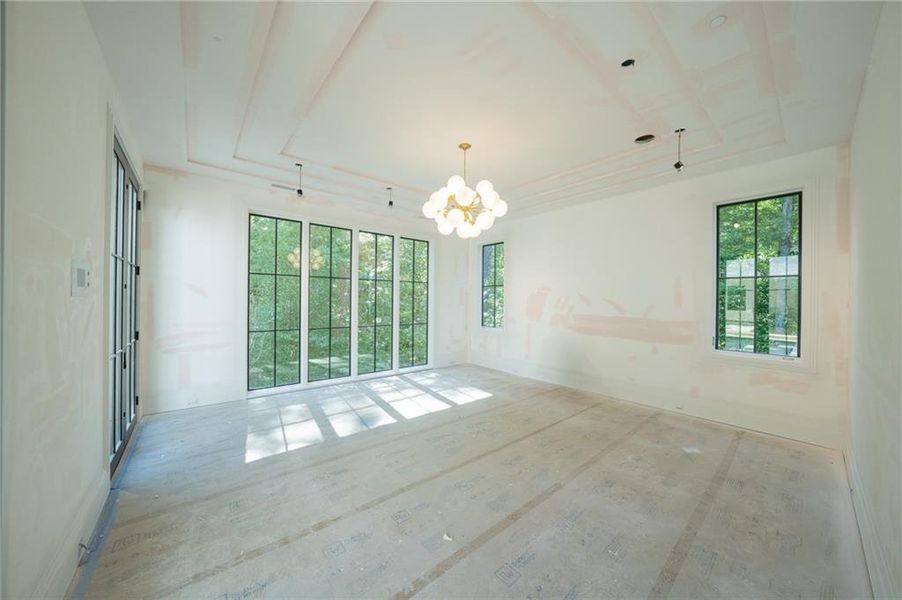 In-progress construction of a new home in , Fayetteville, GA (Image 7).