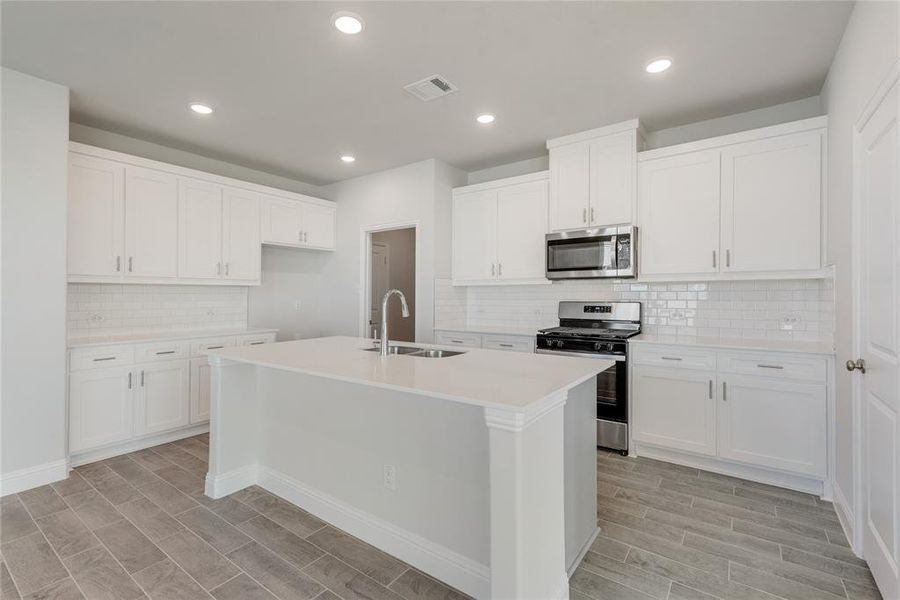 Furnished interior view inside a new home in Sicily, Princeton (Image 4).