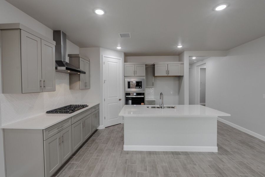 Furnished interior view inside a new home in Summer Sky North, El Paso (Image 5).