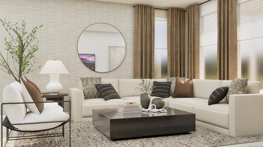 Furnished interior view inside a new home in Grace Valley, Marion (Image 3).