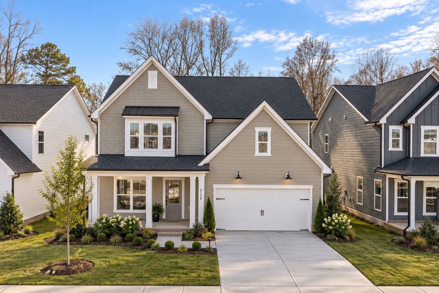 Representative exterior photo of a completed home built from the Mercer by Pulte Homes in Brio, Knightdale, NC (Image 20).