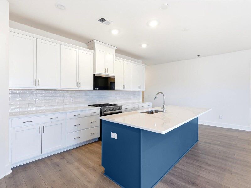 Furnished interior view inside a new home in The Coves at Lakes of Cane Bay, Summerville (Image 8). Furnished interior view inside a new home in The Coves at Lakes of Cane Bay, Summerville (Image 8).