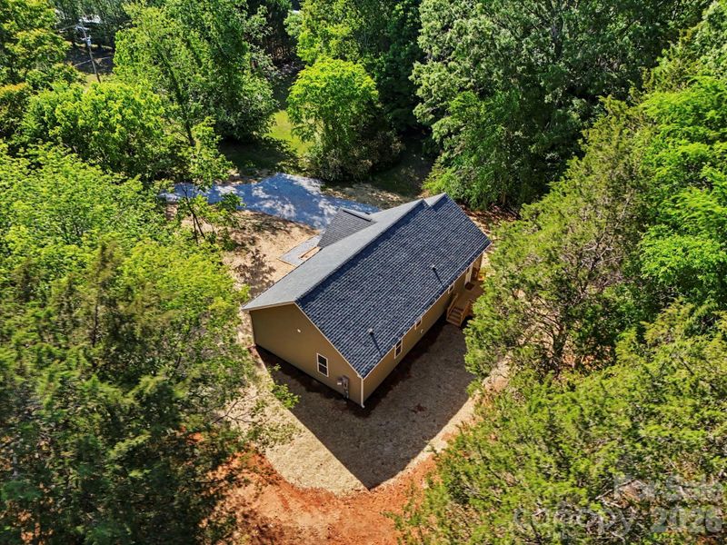 Exterior details and patio area of a home in , Mooresville (Image 24).
