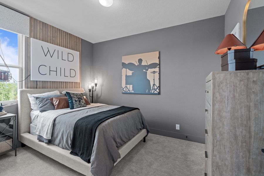 Representative furnished interior of a home built from the Apollo by Chesmar Homes in Centero at Stone Oak, San Antonio (Image 15).