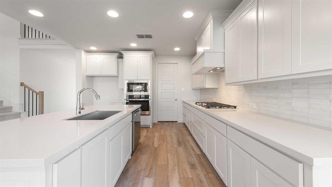 Furnished interior view inside a new home in Devonshire - Reserve 50', Forney (Image 5). Furnished interior view inside a new home in Devonshire - Reserve 50', Forney (Image 5).