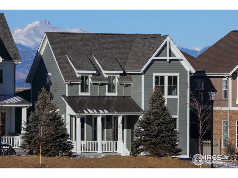 Front exterior of a new home in Westerly, Erie, CO, highlighting curb appeal (Image 22). Front exterior of a new home in Westerly, Erie, CO, highlighting curb appeal (Image 22).
