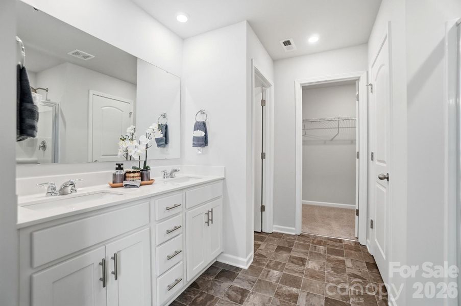 Furnished interior view inside a new home in , Monroe (Image 28).