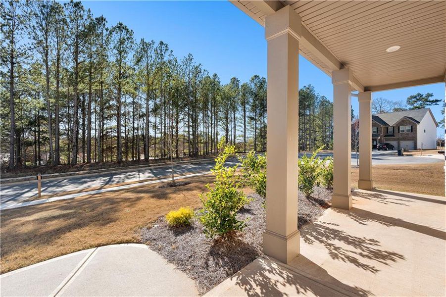Exterior details and patio area of a home in , Covington (Image 4).