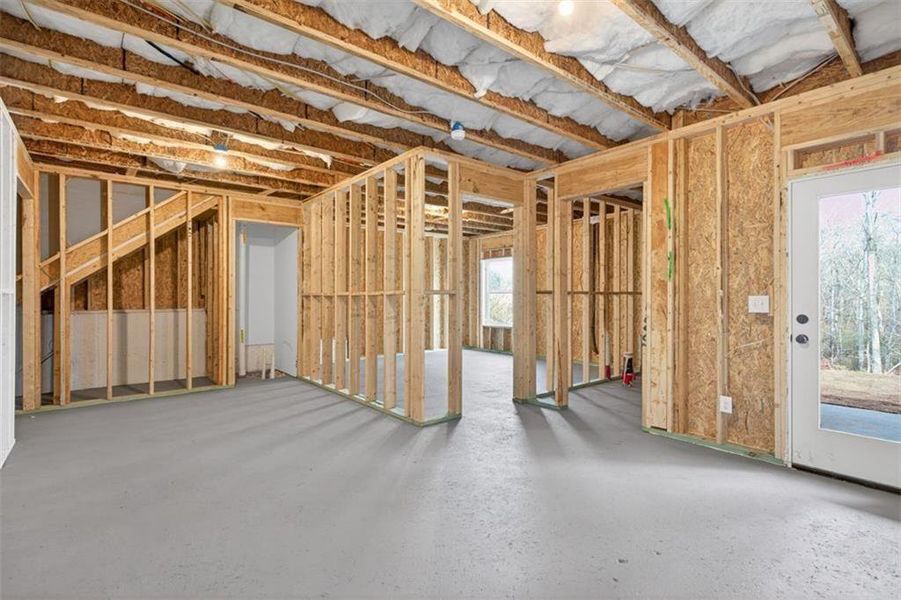 In-progress construction of a new home in Sanders Park, Austell, GA (Image 38).