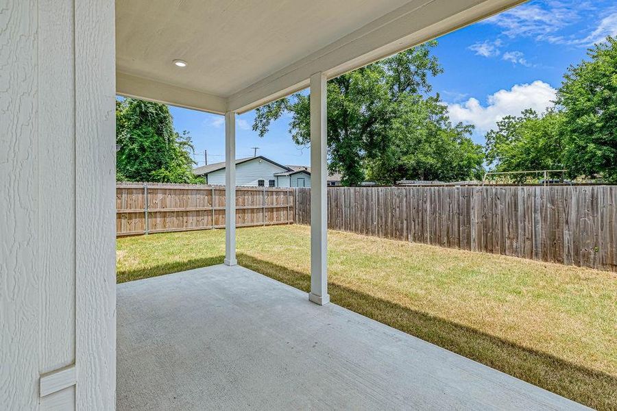 Exterior details and patio area of a home in , Dallas (Image 25). Exterior details and patio area of a home in , Dallas (Image 25).
