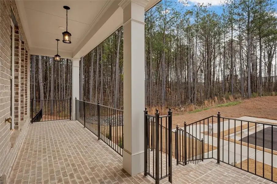 Exterior details and patio area of a home in , Cumming (Image 35).