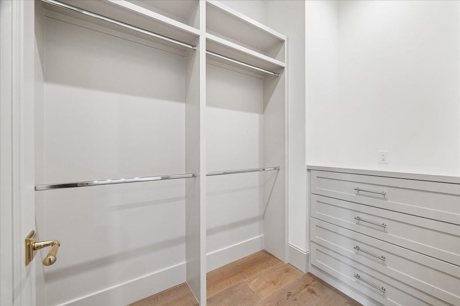 All Closets have an abundance of built in storage and shelves All Closets have an abundance of built in storage and shelves