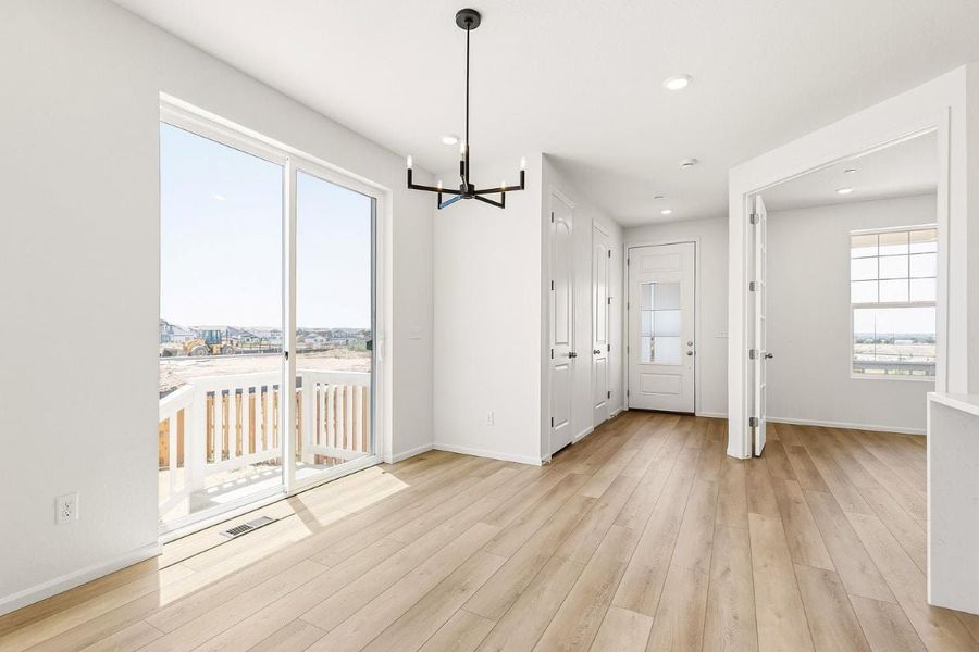 Spacious, unfurnished interior of a new home in Turnberry Villas, Commerce City (Image 9). Spacious, unfurnished interior of a new home in Turnberry Villas, Commerce City (Image 9).