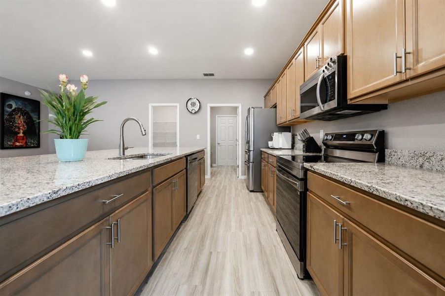 Furnished interior view inside a new home in Geneva Landings, Davenport (Image 7).