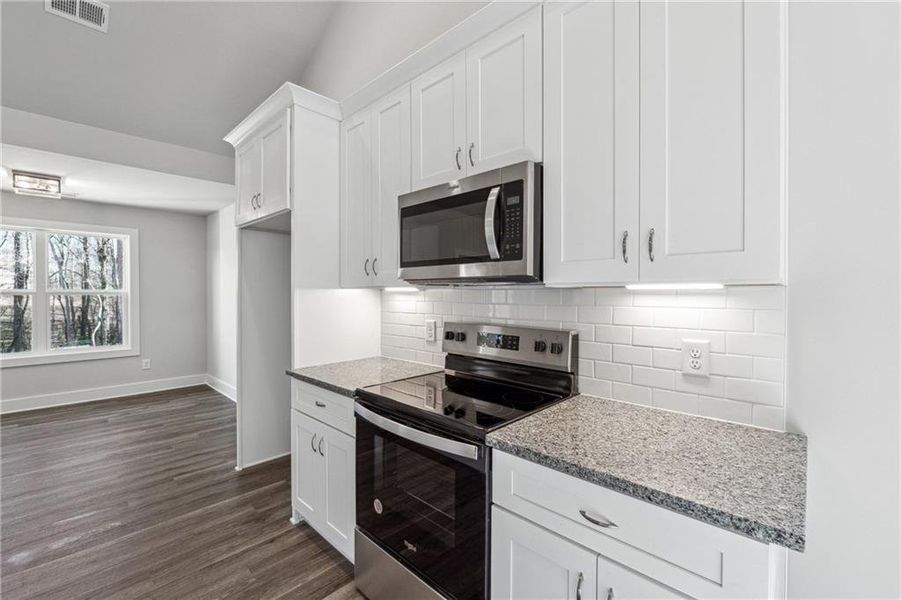 Furnished interior view inside a new home in , Talking Rock (Image 13). Furnished interior view inside a new home in , Talking Rock (Image 13).