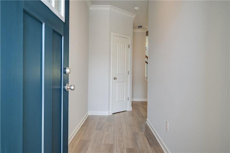 Spacious, unfurnished interior of a new home in Langley Overlook, Loganville (Image 12). Spacious, unfurnished interior of a new home in Langley Overlook, Loganville (Image 12).
