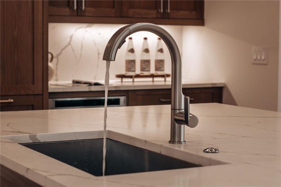 Close-up of interior finishes inside a home in , Atlanta (Image 60).