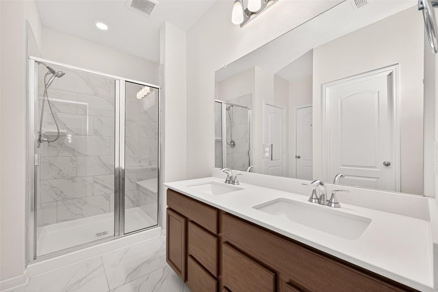 Furnished interior view inside a new home in , Houston (Image 12). Furnished interior view inside a new home in , Houston (Image 12).