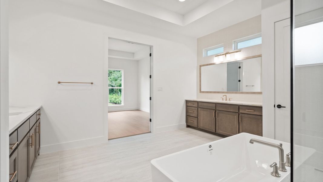 Furnished interior view inside a new home in Southern Hills 80', Brooksville (Image 8).