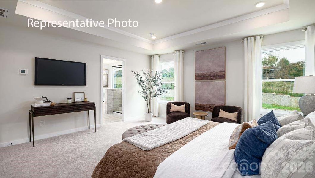 Furnished interior view inside a new home in Brantley, Mooresville (Image 8).