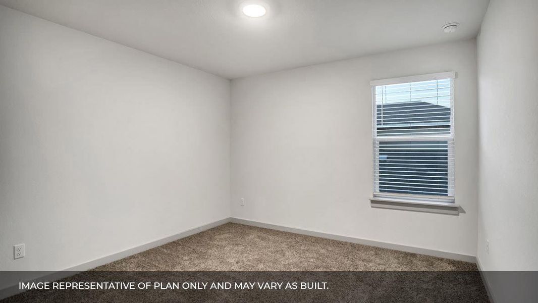 Spacious, unfurnished interior of a new home in Rosenbusch Ranch, Leander (Image 10).