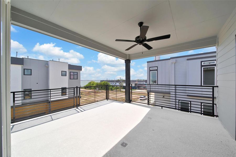 Exterior details and patio area of a home in Lago Pointe, Seabrook (Image 2). Exterior details and patio area of a home in Lago Pointe, Seabrook (Image 2).