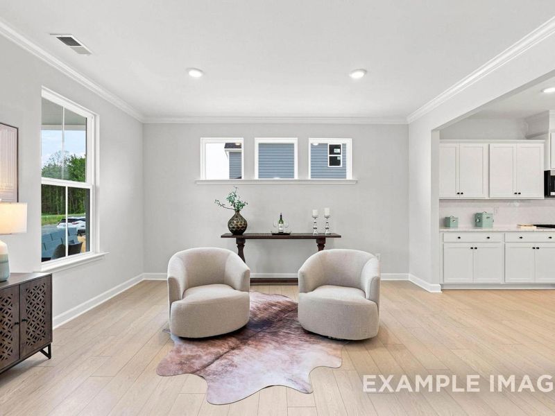 Furnished interior view inside a new home in Forestville Yard, Knightdale (Image 11).