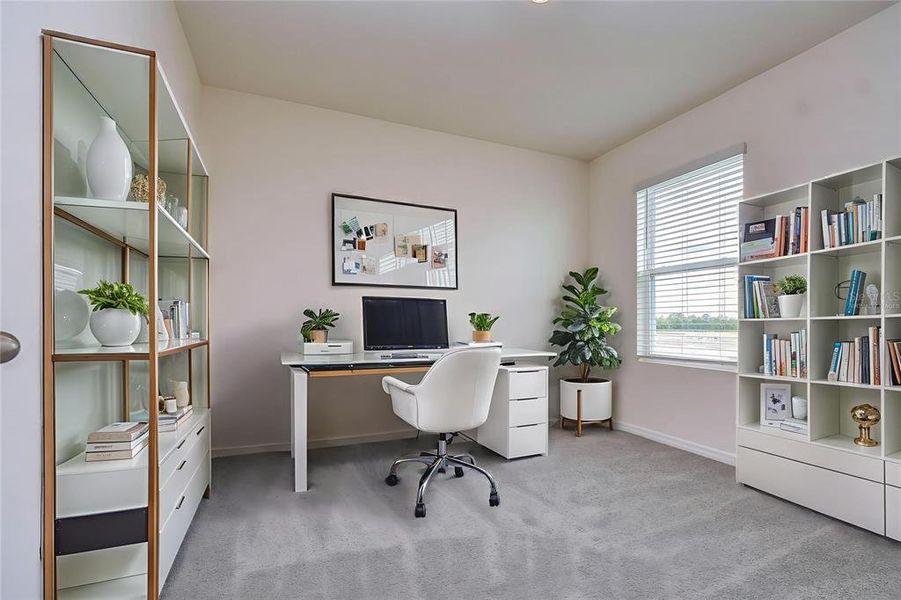 Furnished interior view inside a new home in Epperson, Wesley Chapel (Image 4). Furnished interior view inside a new home in Epperson, Wesley Chapel (Image 4).