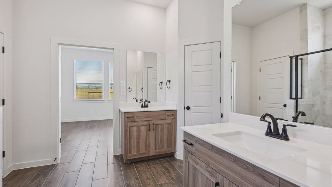 Representative furnished interior of a home built from the Marshall by Chesmar Homes in Stream Waters, Seguin (Image 9). Representative furnished interior of a home built from the Marshall by Chesmar Homes in Stream Waters, Seguin (Image 9).