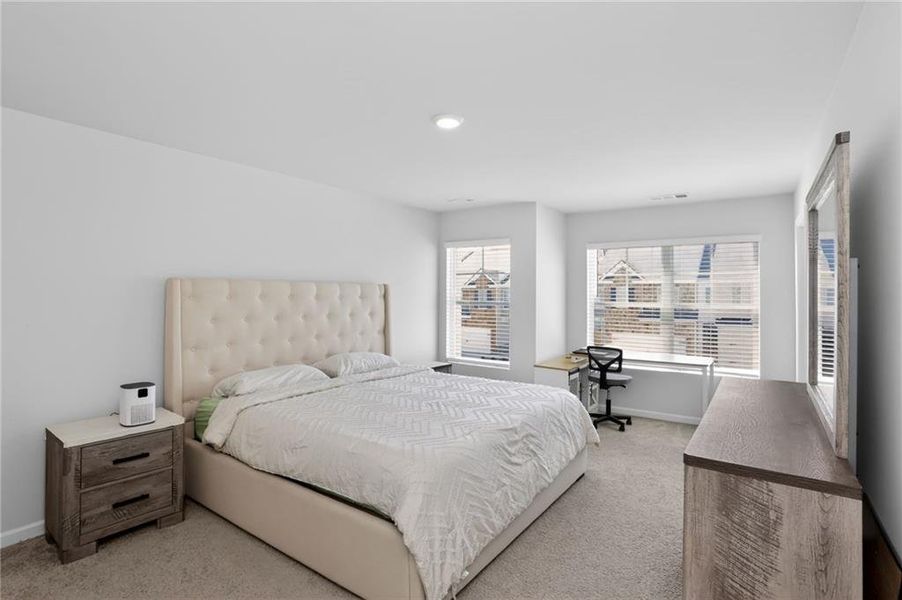 Furnished interior view inside a new home in , Buford (Image 25).