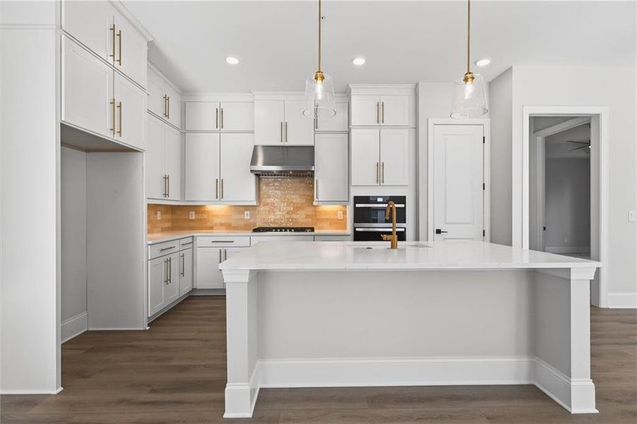 Furnished interior view inside a new home in The Reserve at Bells Ferry, Kennesaw (Image 7).