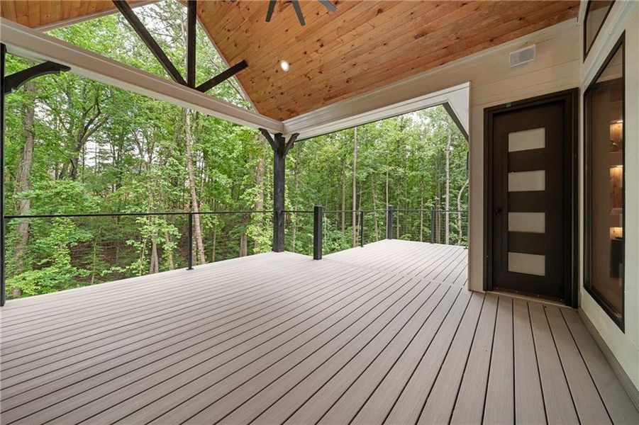 Exterior details and patio area of a home in , Dawsonville (Image 34). Exterior details and patio area of a home in , Dawsonville (Image 34).