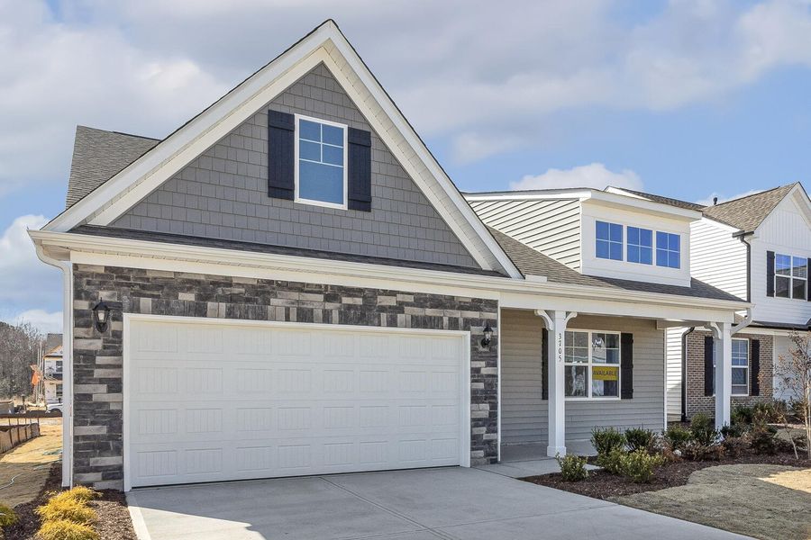 Front exterior of a new home in 1158 Place, Wilson, NC, highlighting curb appeal (Image 26).