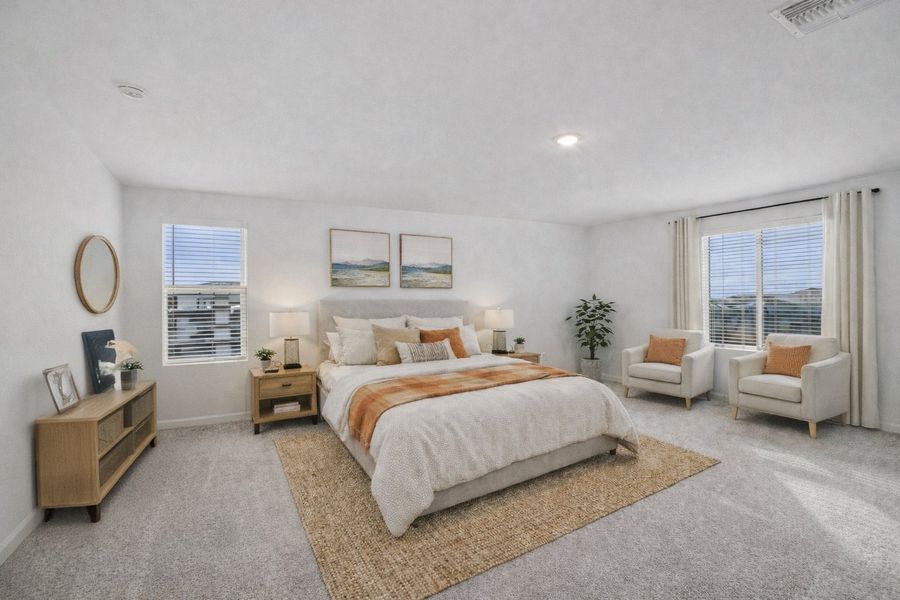 Representative furnished interior of a home built from the Laurel by Ashton Woods in Solara, Laveen (Image 8).