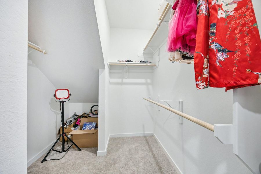 Primary walk-in closet continued.