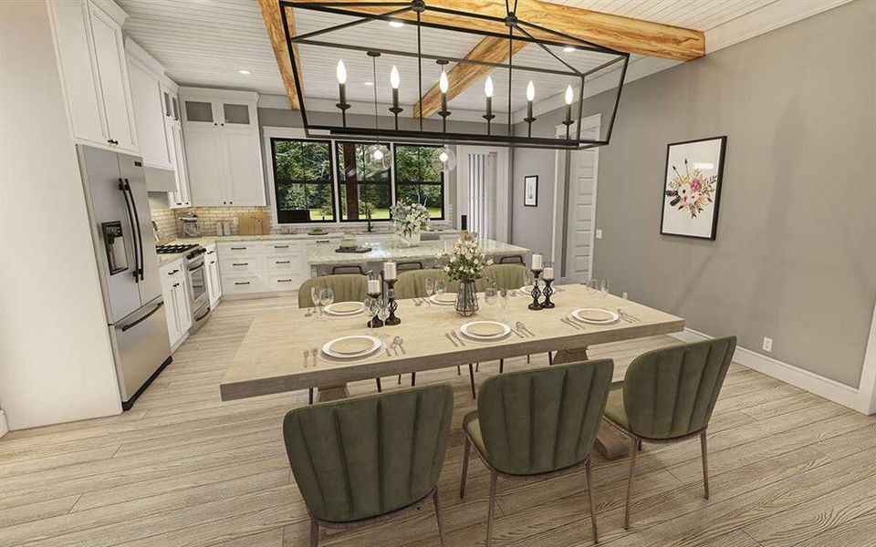 Furnished interior view inside a new home in Patti Lynn Hills, Paradise (Image 12).