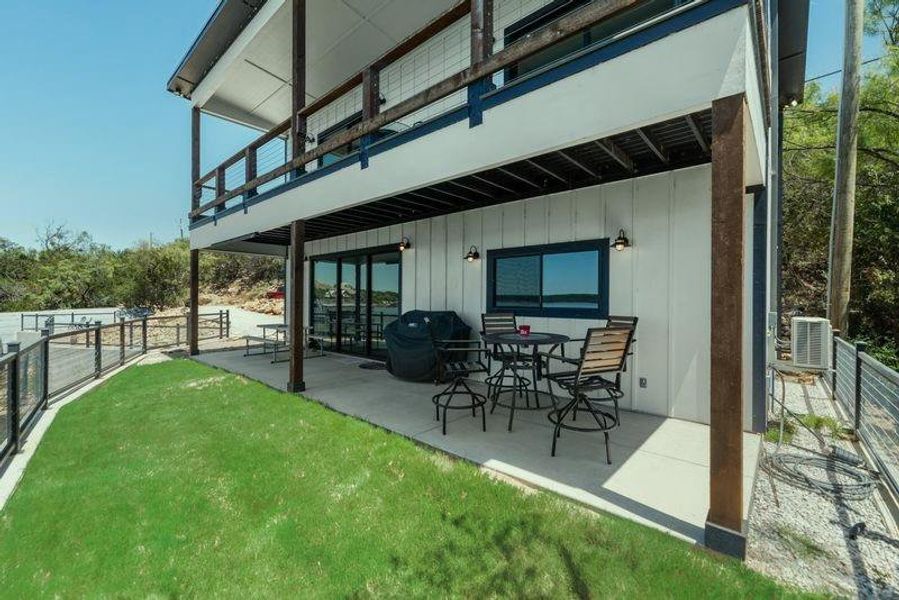 Exterior details and patio area of a home in , Graham (Image 19).