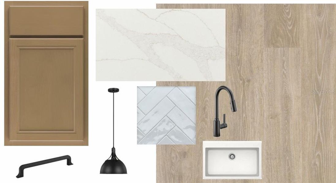 Sample of building materials used in homes in SeaFlower – Bungalow Homes, Bradenton (Image 3).