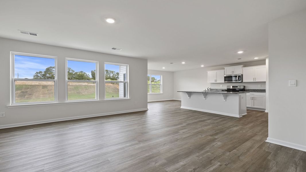 Spacious, unfurnished interior of a new home in Village Grove, Greenville (Image 14).