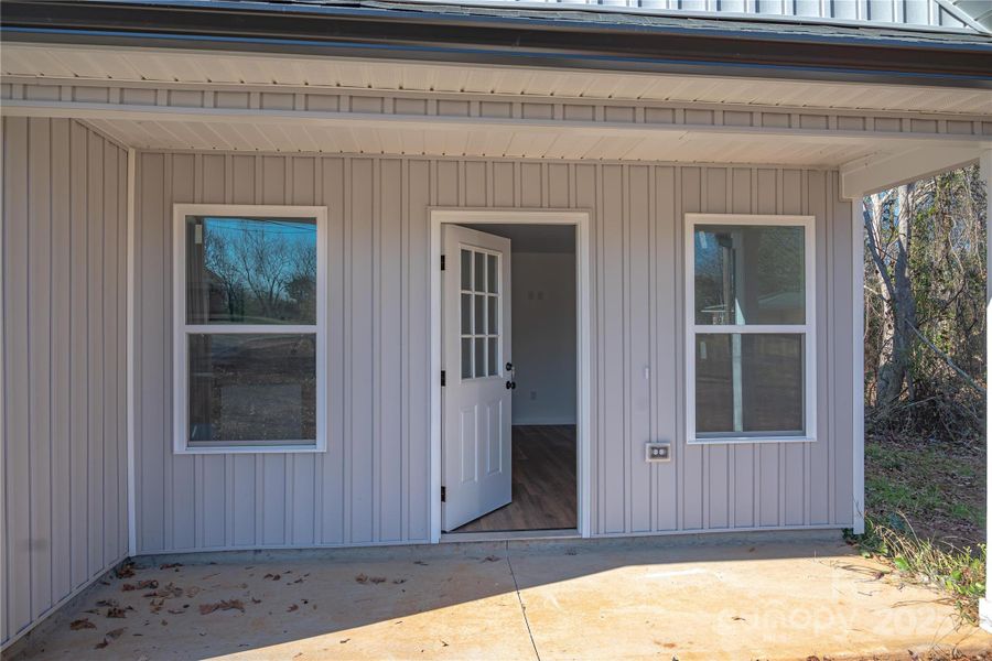 Exterior details and patio area of a home in , Forest City (Image 2). Exterior details and patio area of a home in , Forest City (Image 2).