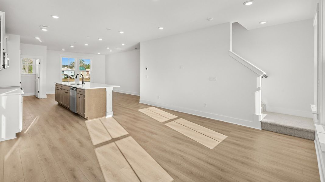 Furnished interior view inside a new home in Seabreeze Crossing, Little River (Image 11).