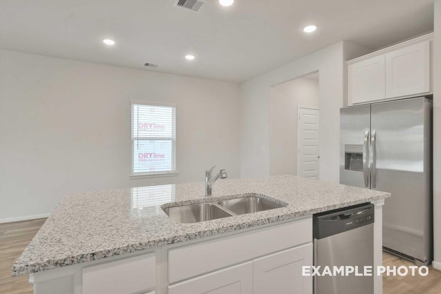 Furnished interior view inside a new home in Spring Branch Crossing, Conroe (Image 16). Furnished interior view inside a new home in Spring Branch Crossing, Conroe (Image 16).