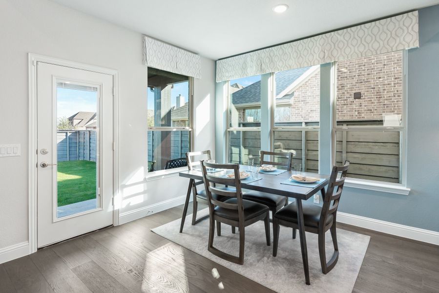 Breakfast Nook. Rockwall, TX New Home