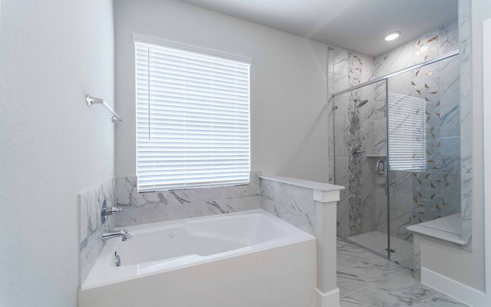 Furnished interior view inside a new home in Canterra Creek, Rosharon (Image 10).