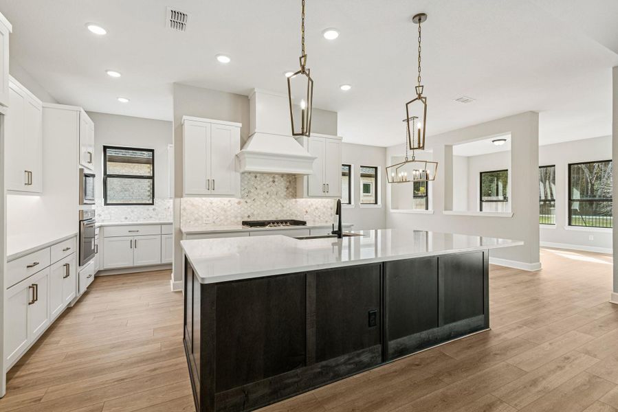 Furnished interior view inside a new home in ARTAVIA 65' Homesites, Conroe (Image 12).