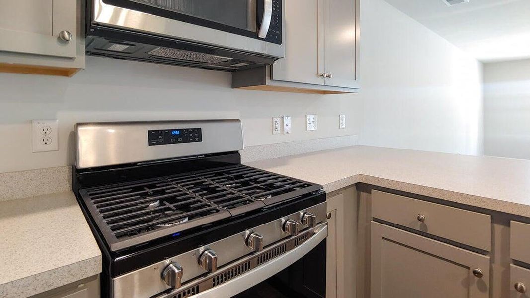Furnished interior view inside a new home in Garbon Fields, Summerville (Image 7).